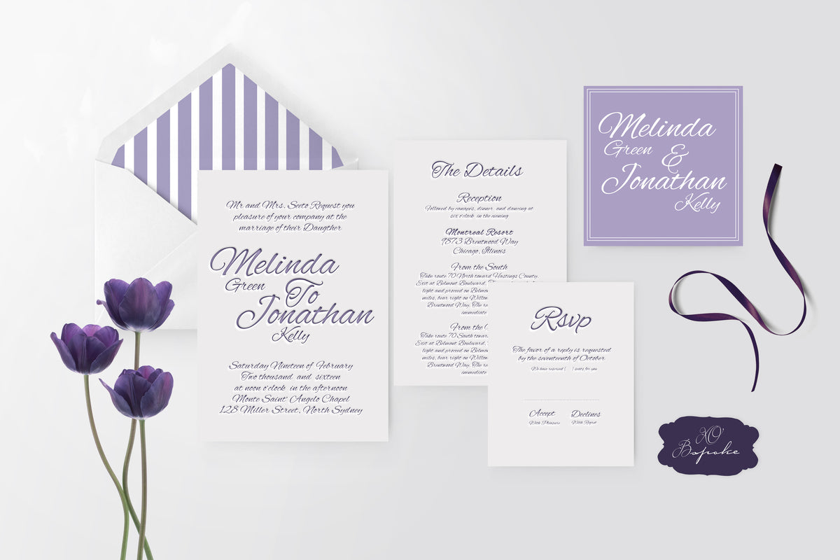 Wedding Invitations – Pretty Timely LLC