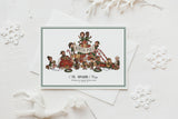Custom premium Christmas illustration Elf toy packing