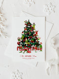 Custom premium Christmas illustration Elf christmas tree themed