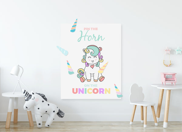 Game | Pin the Horn | Unicorn